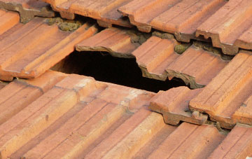 roof repair Gleiniant, Powys